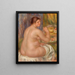 Nu od tyłu - Pierre-Auguste Renoir — oprawiony obraz na ścianie