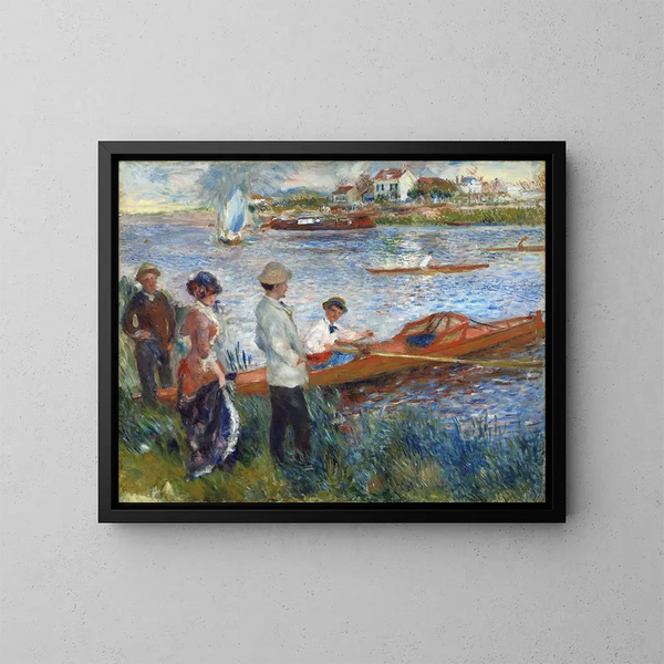Rameurs w Chatou - Pierre-Auguste Renoir — oprawiony obraz na ścianie