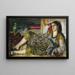 Odalisque - Pierre-Auguste Renoir — oprawiony obraz na ścianie