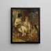 Paryżanki w stroju algierskim lub haremie - Pierre-Auguste Renoir — oprawiony obraz na ścianie