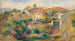 pejzaż z domami - Pierre-Auguste Renoir — widok dzieła