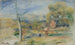 Pejzaż w pobliżu Cagnes - Pierre-Auguste Renoir — widok dzieła