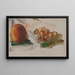 Łowienie ryb i winogrona - Pierre-Auguste Renoir — oprawiony obraz na ścianie