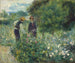 Zbierać kwiaty - Pierre-Auguste Renoir — widok dzieła