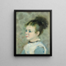 Portret Jeanne Sisley - Pierre-Auguste Renoir — oprawiony obraz na ścianie