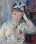 Portret Mademoiselle Marie Murer Portret Mademoiselle Marie Murer - Pierre-Auguste Renoir — widok dzieła
