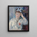 Portret Mademoiselle Marie Murer Portret Mademoiselle Marie Murer - Pierre-Auguste Renoir — oprawiony obraz na ścianie