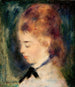 Portret kobiety - Pierre-Auguste Renoir — widok dzieła