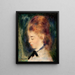 Portret kobiety - Pierre-Auguste Renoir — oprawiony obraz na ścianie
