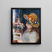 Dziewczyna czytająca - Pierre-Auguste Renoir — oprawiony obraz na ścianie