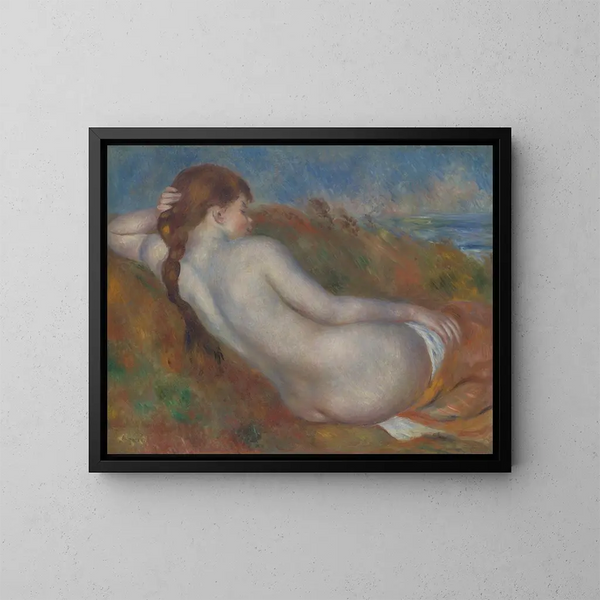 Nagie ciało - Pierre-Auguste Renoir — oprawiony obraz na ścianie