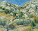 Skały w Éstaque - Pierre-Auguste Renoir — widok dzieła