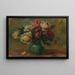 Róże w wazonie - Pierre-Auguste Renoir — oprawiony obraz na ścianie