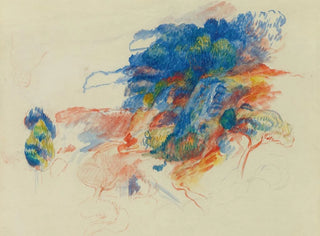 Droga z Cagnes - Pierre-Auguste Renoir — widok dzieła