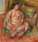 Siedząca odaliska - Pierre-Auguste Renoir — widok dzieła