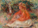 Kobieta siedząca - Pierre-Auguste Renoir — widok dzieła