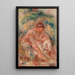 Szkic kobiety - Pierre-Auguste Renoir — oprawiony obraz na ścianie
