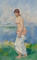 Pływaczka stojąca - Pierre-Auguste Renoir — widok dzieła