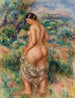 stojącej kąpiącej się kobiety - Pierre-Auguste Renoir — widok dzieła
