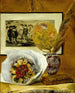 Martwa natura z bukietem - Pierre-Auguste Renoir — widok dzieła