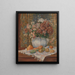 Martwa natura z kwiatami i figami opuncji - Pierre-Auguste Renoir — oprawiony obraz na ścianie