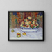 Martwa natura z brzoskwiniami - Pierre-Auguste Renoir — oprawiony obraz na ścianie