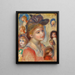 Studium głów dziewcząt Étude de têtes de jeunes filles - Pierre-Auguste Renoir — oprawiony obraz na ścianie