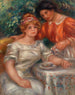 L'heure du thé - Pierre-Auguste Renoir — widok dzieła