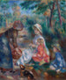 Le Vendeur de pommes - Pierre-Auguste Renoir — widok dzieła