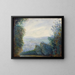 Dolina Auvers nad Oise - Pierre-Auguste Renoir — oprawiony obraz na ścianie