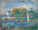La rivière bleue - Pierre-Auguste Renoir — widok dzieła