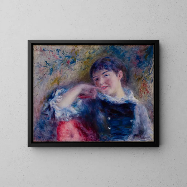 Le Rêveur - Pierre-Auguste Renoir — oprawiony obraz na ścianie