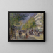 Les Grands Boulevards - Pierre-Auguste Renoir — oprawiony obraz na ścianie