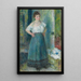 La Blanchisseuse - Pierre-Auguste Renoir — oprawiony obraz na ścianie