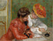 La Lettre - Pierre-Auguste Renoir — widok dzieła