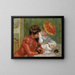 La Lettre - Pierre-Auguste Renoir — oprawiony obraz na ścianie