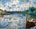 La Seine à Chatou - Pierre-Auguste Renoir — widok dzieła