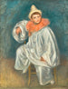 Le Pierrot blanc - Pierre-Auguste Renoir — widok dzieła