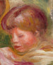 Tête de femme - Pierre-Auguste Renoir — widok dzieła