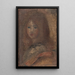 Tête de fillette - Pierre-Auguste Renoir — oprawiony obraz na ścianie