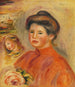 Têtes de femme Gabrielle - Pierre-Auguste Renoir — widok dzieła