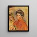 Têtes de femme Gabrielle - Pierre-Auguste Renoir — oprawiony obraz na ścianie