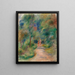 Dwie postacie na ścieżce Deux figures dans un sentier - Pierre-Auguste Renoir — oprawiony obraz na ścianie