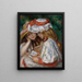 Dwie dziewczyny czytające - Pierre-Auguste Renoir — oprawiony obraz na ścianie