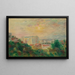 Widok na Montmartre - Pierre-Auguste Renoir — oprawiony obraz na ścianie