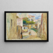 Widok na wioskę, droga Cagnes - Pierre-Auguste Renoir — oprawiony obraz na ścianie