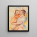 Washerwoman and Child La Blanchisseuse et son enfant - Pierre-Auguste Renoir — oprawiony obraz na ścianie
