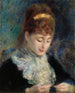 Kobieta dziergająca Femme faisant du crochet - Pierre-Auguste Renoir — widok dzieła