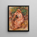 Kobieta marząca - Pierre-Auguste Renoir — oprawiony obraz na ścianie