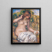 Kobieta wiosną - Pierre-Auguste Renoir — oprawiony obraz na ścianie